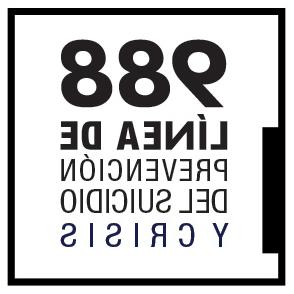 988自杀和危机生命线图表，西班牙文.